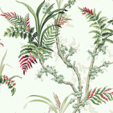 Wild Ferns Wallpaper - Coral - by Coordonne. Click for more details and a description.