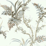 Wild Ferns Wallpaper - Khaki - by Coordonne. Click for more details and a description.
