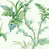Wild Ferns Wallpaper - Mint - by Coordonne