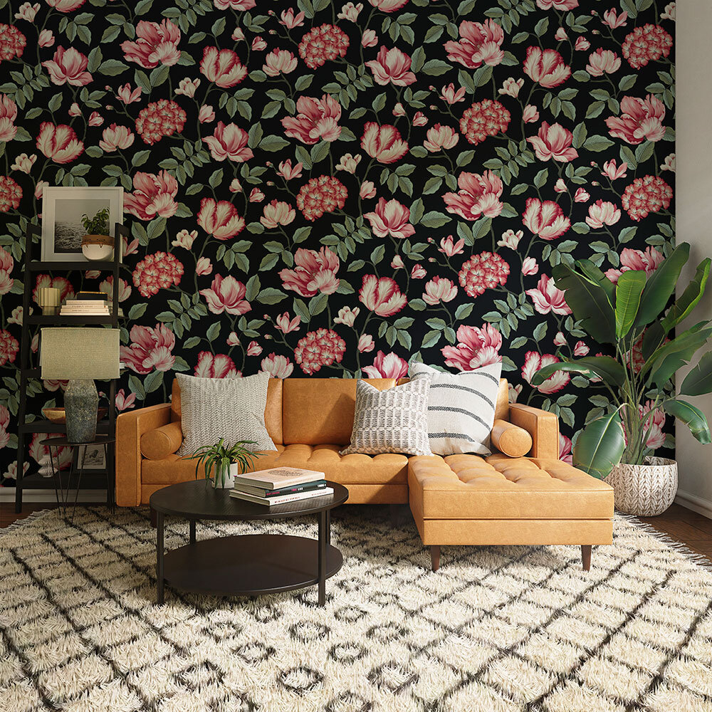 Morning Garden Wallpaper - Onix - by Coordonne