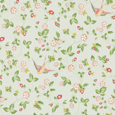 Wild Strawberry Wallpaper - Dove - by Wedgwood by Clarke & Clarke. Click for more details and a description.