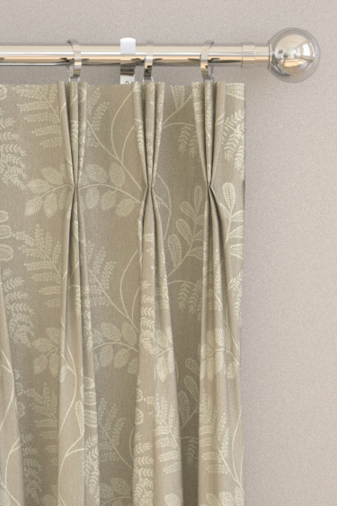 Audette Curtains - Linen - by Clarke & Clarke. Click for more details and a description.