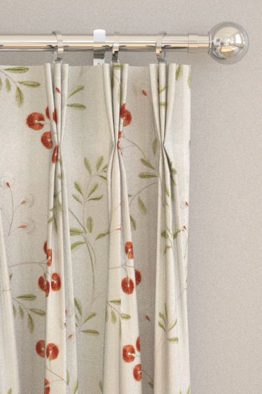 Rochelle Curtains - Spice - by Clarke & Clarke. Click for more details and a description.