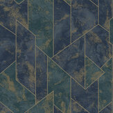 Zarci Wallpaper - Navy - by Albany. Click for more details and a description.