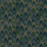 Ruba Wallpaper - Teal - by Albany. Click for more details and a description.