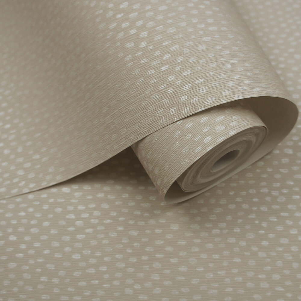 Pinto Wallpaper - Beige - by Albany