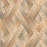 Tranquilo Wallpaper - Beige / Orange - by Albany. Click for more details and a description.