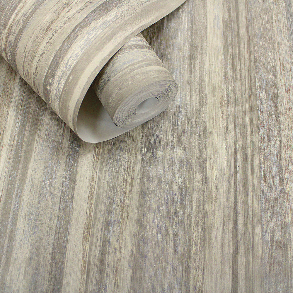Lindora Wallpaper - Taupe - by Albany