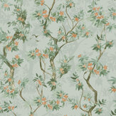 Folia Wallpaper - Duck Egg - by Albany. Click for more details and a description.