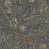 Susara Wallpaper - Navy - by Albany. Click for more details and a description.