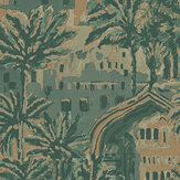 Tipaza Wallpaper - Green - by Albany. Click for more details and a description.
