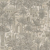 Tipaza Wallpaper - Beige - by Albany. Click for more details and a description.