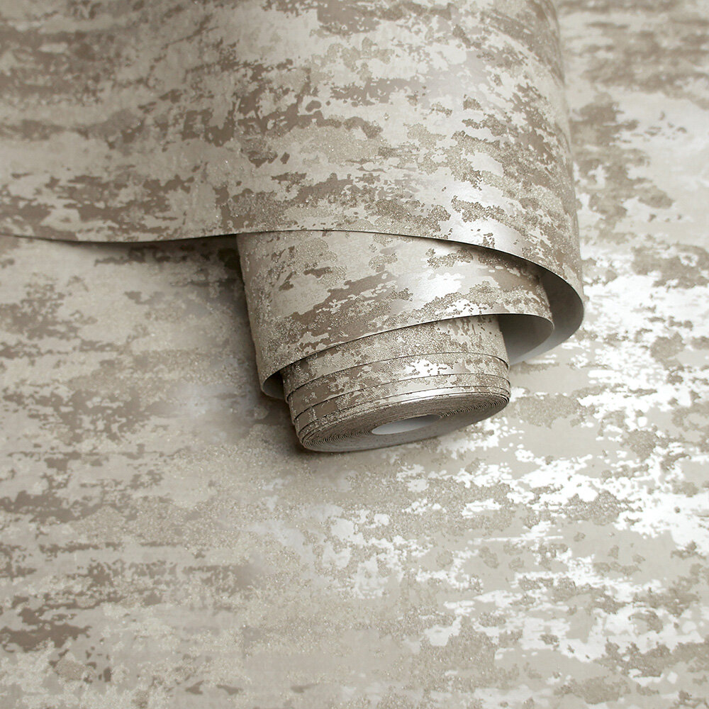 Enigma Beads Wallpaper - Taupe - by Albany