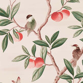 Ella  Wallpaper - Powder/ Sage / Peach - by Harlequin. Click for more details and a description.