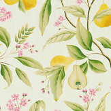 Marie  Wallpaper - Fig leaf/ Honey/ Blossom - by Harlequin. Click for more details and a description.