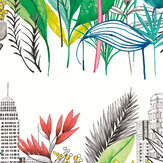 Urban Tropic Wallpaper - Tropical Bright - by Ohpopsi. Click for more details and a description.