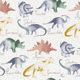 Dinosaur Wallpaper - Blue - by Stil Haven. Click for more details and a description.