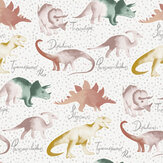Dinosaur Wallpaper - Clay - by Stil Haven. Click for more details and a description.