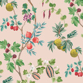 Orchard Wallpaper - Blush - by Osborne & Little. Click for more details and a description.