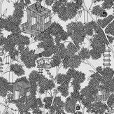 Treehouse Wallpaper - Graphite - by Rebel Walls. Click for more details and a description.