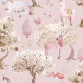 Dreamland Wallpaper - Bubblegum - by Rebel Walls. Click for more details and a description.