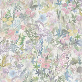 Poppy Meadow Wallpaper - Pastel - by Rebel Walls. Click for more details and a description.