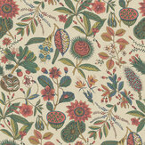 Exotic Fruit Wallpaper - Pomegranate - by The Design Archives. Click for more details and a description.