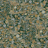 Tiffany Wallpaper - Forest  - by The Design Archives. Click for more details and a description.