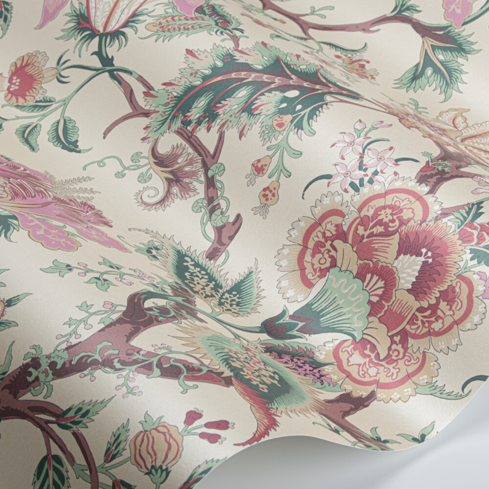 Tree of Life Wallpaper - Antique Rose  - by The Design Archives