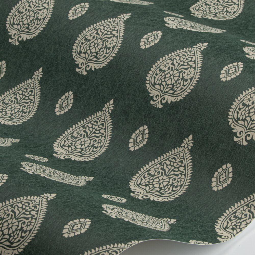 Malaya Wallpaper - Emerald - by The Design Archives