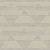 Triangle Lines Wallpaper - Beige - by Eijffinger. Click for more details and a description.