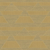 Triangle Lines Wallpaper - Yellow - by Eijffinger. Click for more details and a description.
