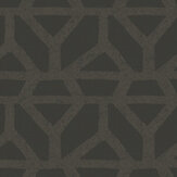 Triangle Lines Wallpaper - Black - by Eijffinger. Click for more details and a description.