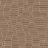 Waves Wallpaper - Terracotta - by Eijffinger. Click for more details and a description.