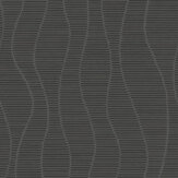 Waves Wallpaper - Black - by Eijffinger. Click for more details and a description.