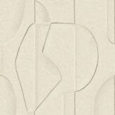 Sculpted Clay Mural - Beige - by Eijffinger. Click for more details and a description.