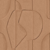 Sculpted Clay Mural - Terracotta - by Eijffinger. Click for more details and a description.