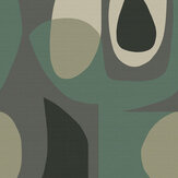 Chunky Art Mural - Green - by Eijffinger. Click for more details and a description.