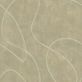 Painted Lines Mural - Beige - by Eijffinger. Click for more details and a description.