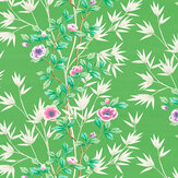 Lady Alford  Fabric - Apple/ Magenta - by Harlequin. Click for more details and a description.