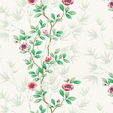 Lady Alford  Fabric - Fig Blossom/ Magenta - by Harlequin. Click for more details and a description.