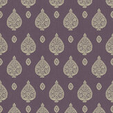 Malaya Wallpaper - Grape - by The Design Archives. Click for more details and a description.