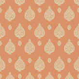 Malaya Wallpaper - Pumpkin - by The Design Archives. Click for more details and a description.