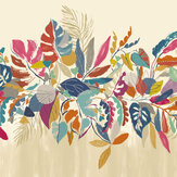 Abstract Tropic Mural - Warm Spice - by Ohpopsi. Click for more details and a description.