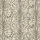 Starburst Wallpaper - Silver - by Roberto Cavalli. Click for more details and a description.
