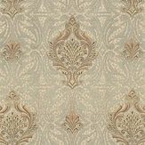Damasco Elegante Wallpaper - Soft Gold - by Roberto Cavalli. Click for more details and a description.