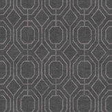 Luxe Geo Wallpaper - Charcoal - by Superfresco Easy. Click for more details and a description.