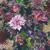 Papier peint Dreamy Floral - Multicolore / charbon de bois - Albany. Cliquez pour en savoir plus et lire la description.