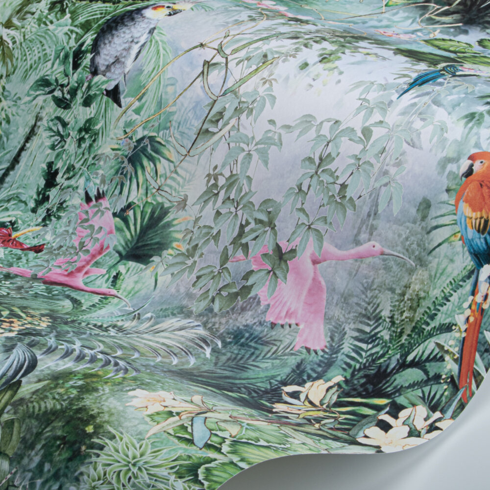 Papier peint Rainforest dreams - Multicolore - Albany