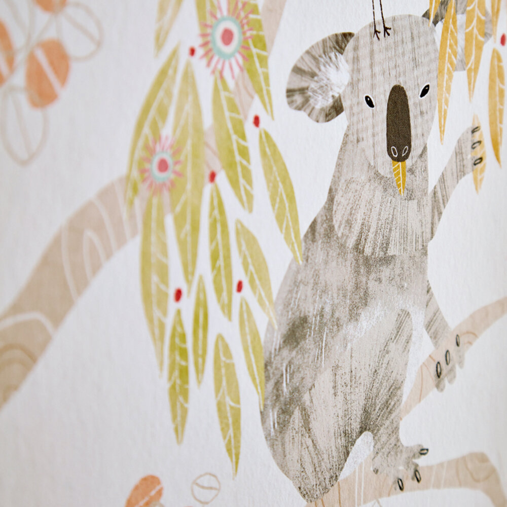 Kooka Koala Wallpaper - Pumpkin - by Ohpopsi